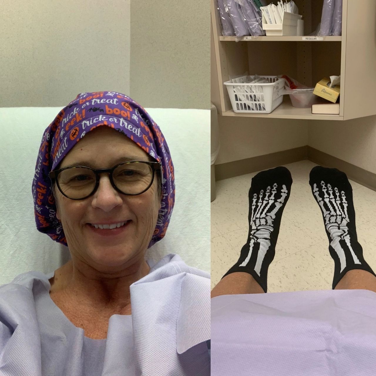 Day of surgery, celebrating halloween